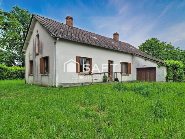 Maison sur secteur calme avec grand jardin