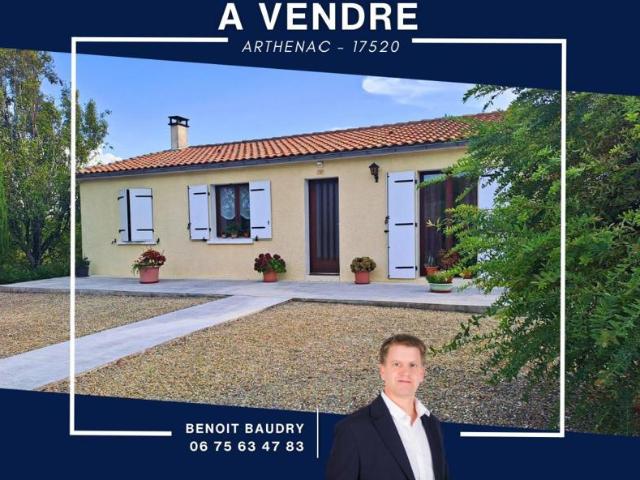 Maison sur sous sol 3 chambres chai grand terrain de + 1Ha