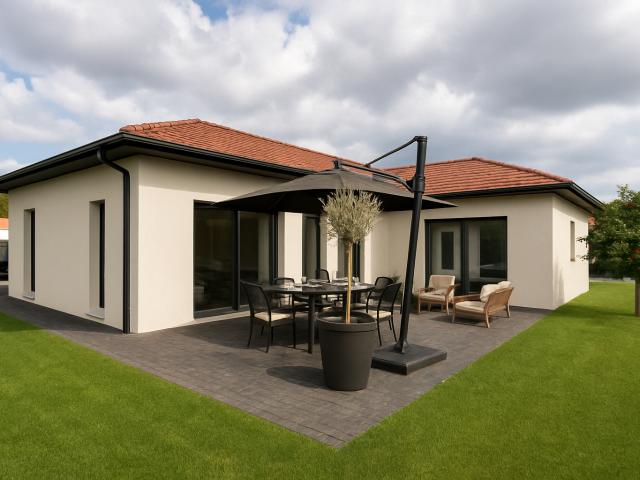 Maison sur terrain de 603m2
