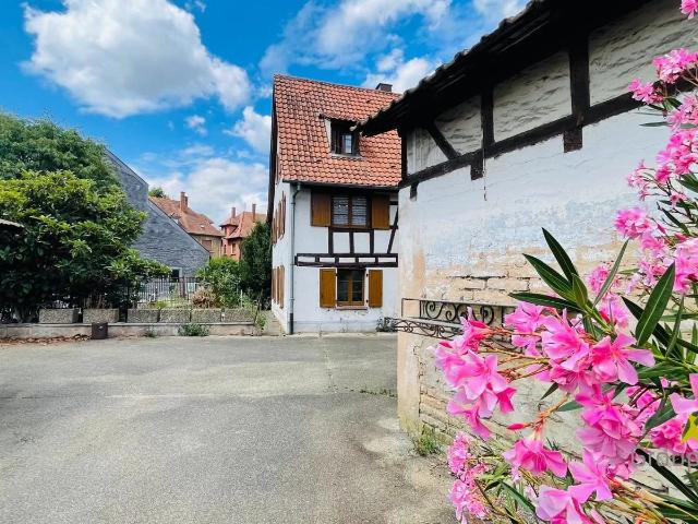Maison sur 11,8ares dans le vieux Schiltigheim