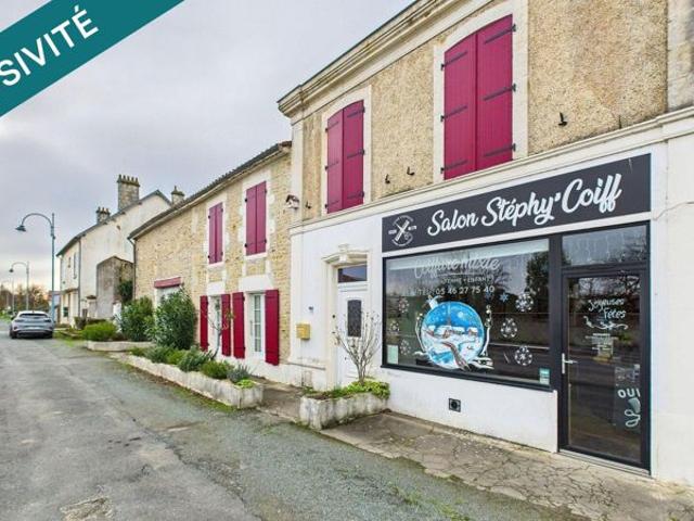 Maison plus local commercial