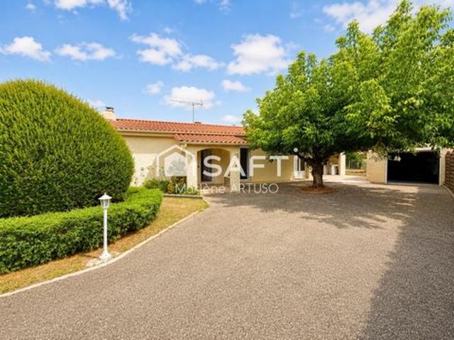 Maison plain pied, 4 chambres, au calme et sans vis à vis à moins de 10 minutes de Foix