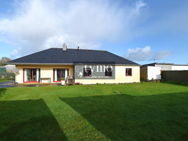 MAISON PLAIN PIED 4 CHAMBRES AVEC HANGAR SUR TERRAIN DE 1330