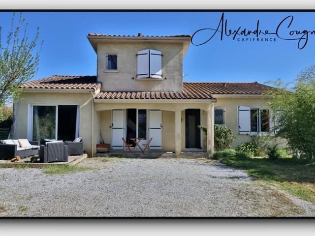 Maison plain pied 4 chambres – Jardin 1070 m² – DPE C – St Germain des Prés 81700