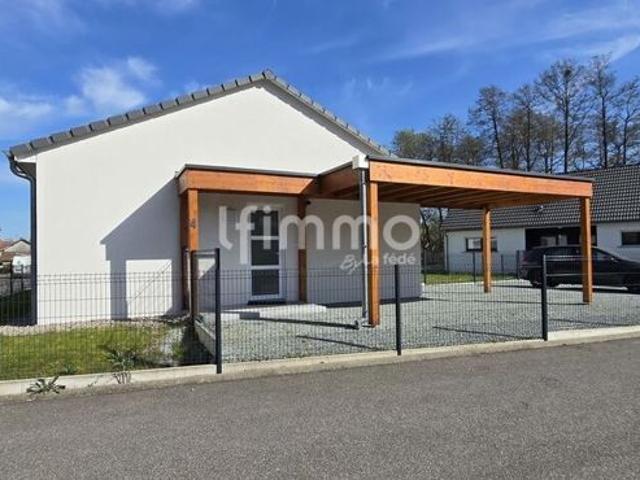 Maison plain pied neuve – Disponible immédiatement