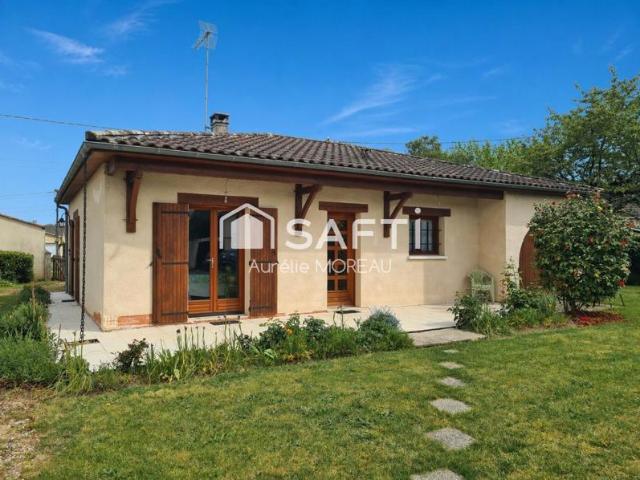 Maison plain pied 78m² 2ch garage St Antoine