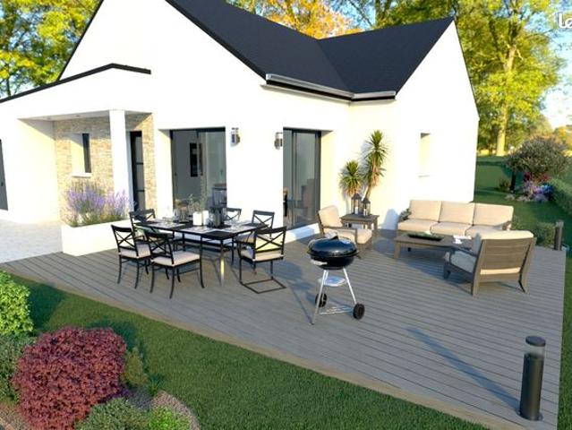 Maison Plain pied 90m² Loudéac