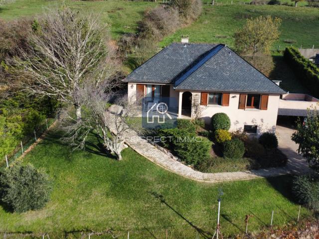 Maison plain pied 146 m2 vue vallée du Lot