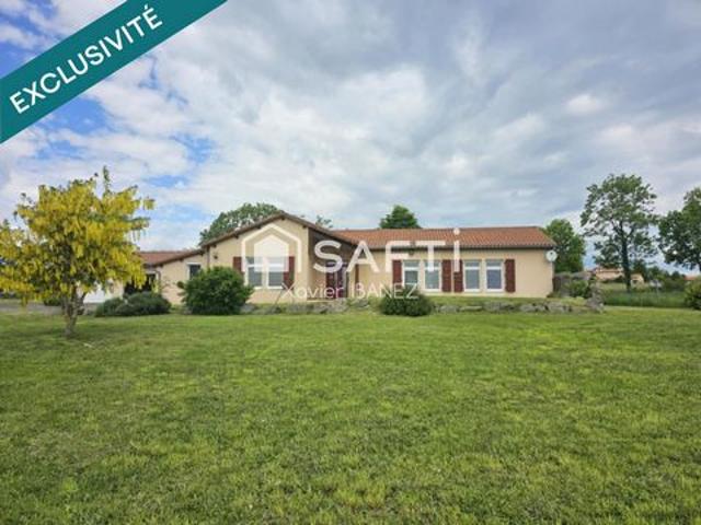 Maison plain pied 208 m² Venteuges 43170