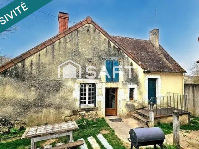 maison ancienne plain pied 3 pièces