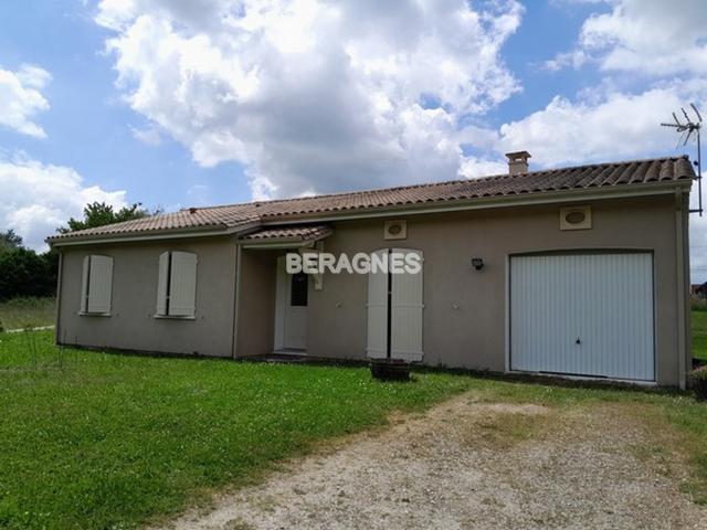MAISON PLAIN PIED 3 CHAMBRES GARAGE VENDUE LOUéE