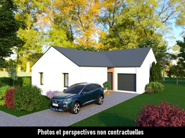 Maison plain pied 3 chambres