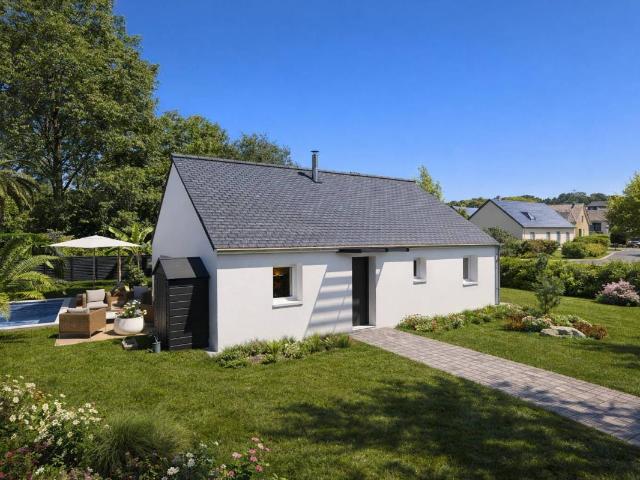 Maison plain pied 3 chambres