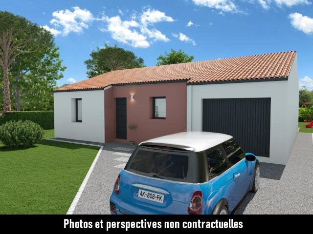 Maison plain pied 3 chambres