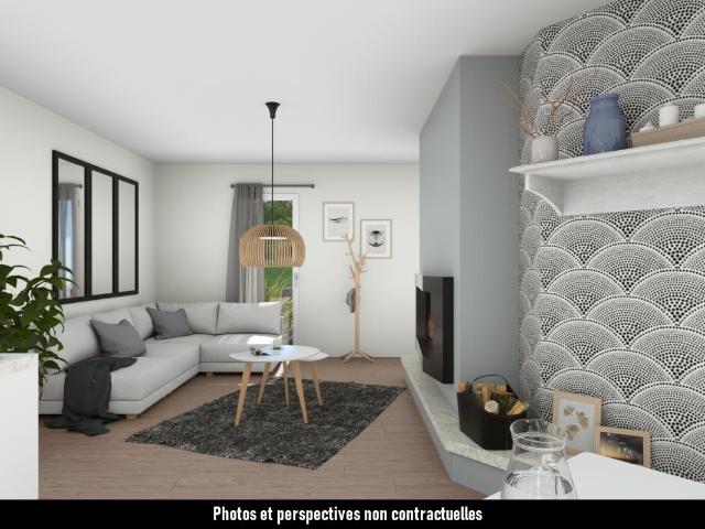 Maison plain pied 3 chambres
