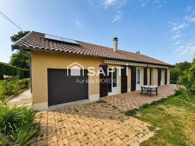 Maison plain pied 3ch grand jardin piscine