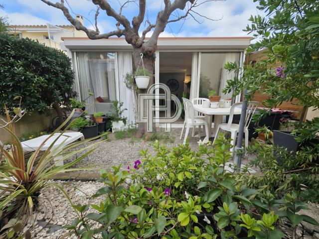 Maison plain pied T3, 52m2 + terrasse Quartier pinède GRUISSAN