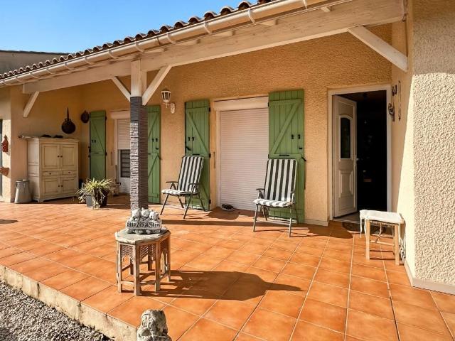 Maison Plain Pied T4 Avec Garage Et Jardin 89m² Sauvian