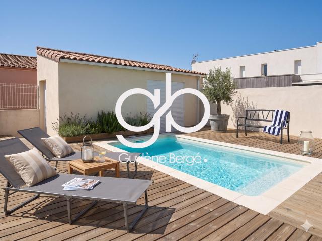 Maison Plain Pied T5 Piscine Poolhouse Jonquières 34725 Hérault