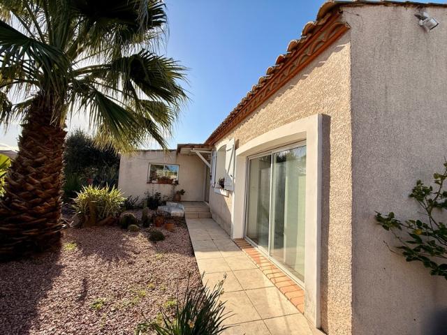 Maison plain pied à vendre 7 pièces RIEUX MINERVOIS 11 178m2 habitables dont gite de 50m2 sur terrain 725m2 avec piscine