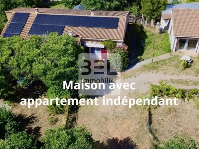 Maison plain pied avec appartement indépendant à Bagnols sur Cèze