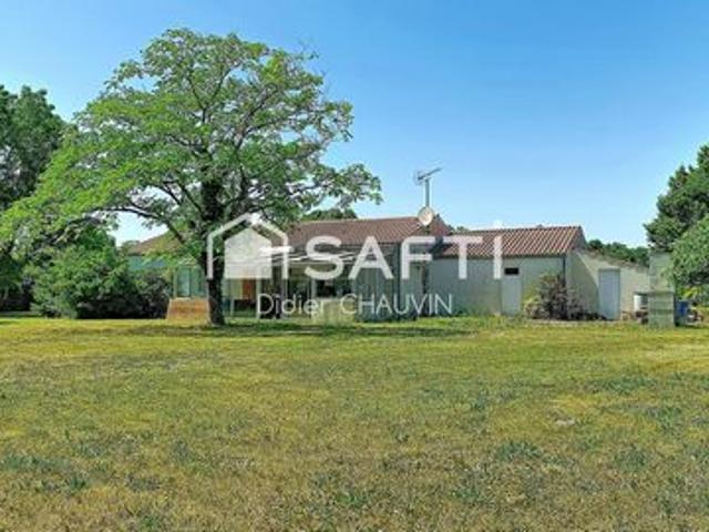 Maison plain pied avec de beaux volumes