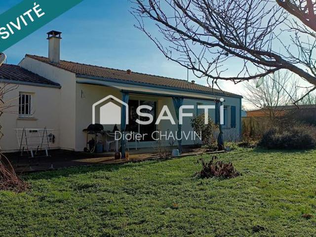 Maison plain pied avec de beaux volumes
