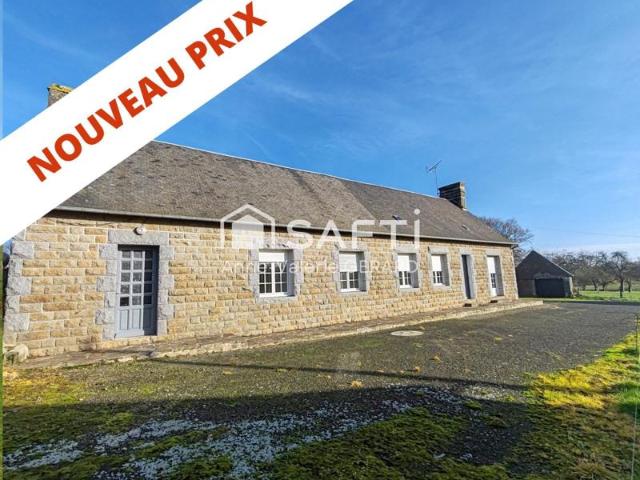 Maison plain pied avec dépendances+Terrain 1hectare
