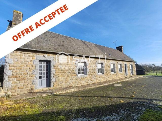 Maison plain pied avec dépendances+Terrain 1hectare