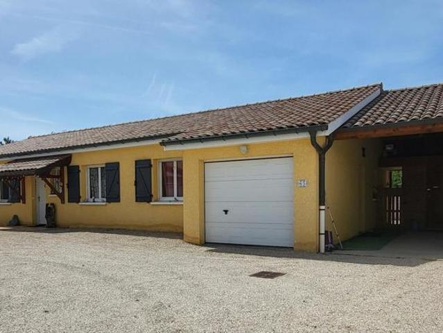Maison plain pied avec garage et piscine
