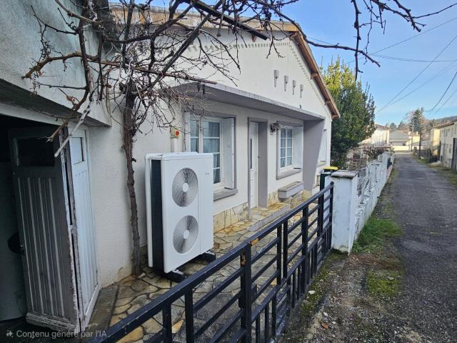 Maison plain pied avec jardin