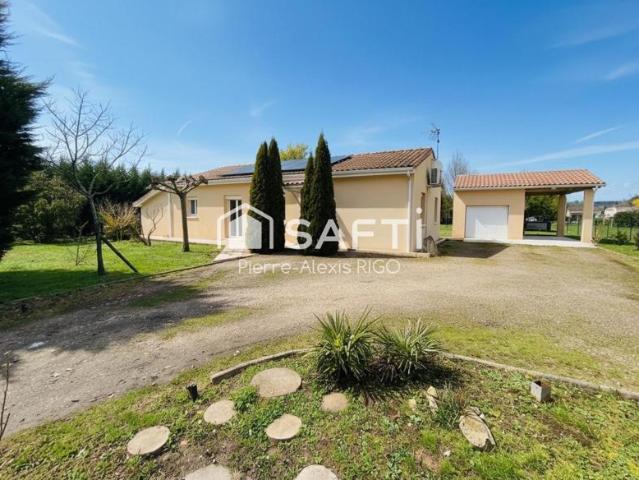 Maison plain pied avec piscine, proche lac