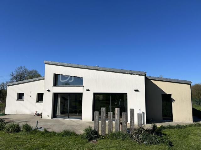 Maison plain pied campagne Plouasne