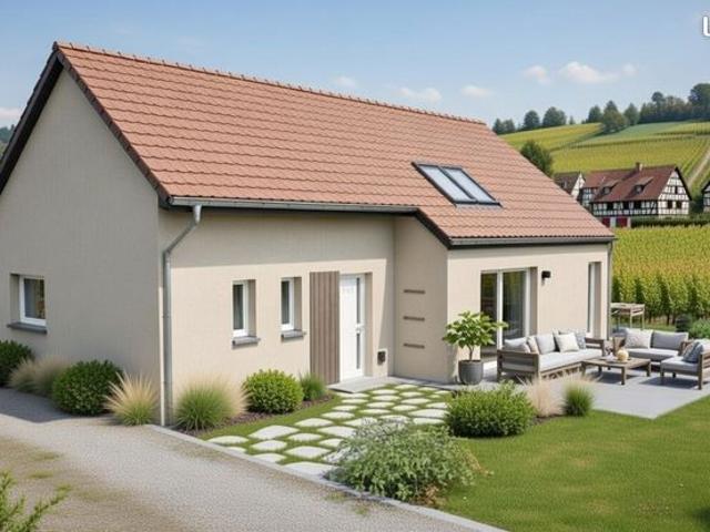 Maison plain pied clé en main – Idéale seniors – Bischwihr