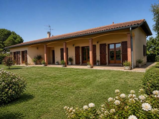 Maison plain pied de 6 pièces de 185 m² à Eaunes