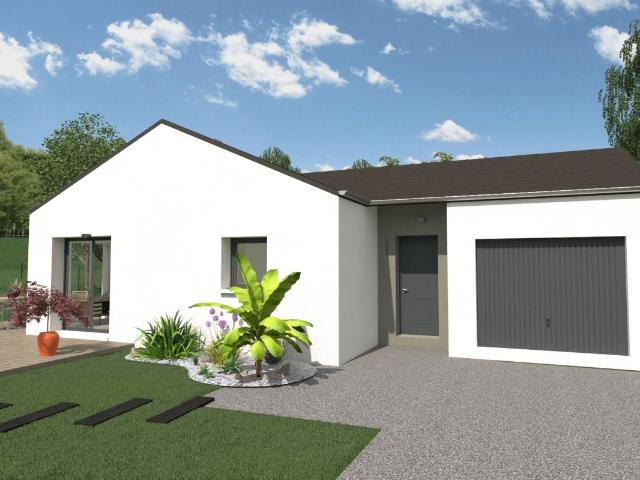 Maison plain pied de 89m² avec garage proche commodités
