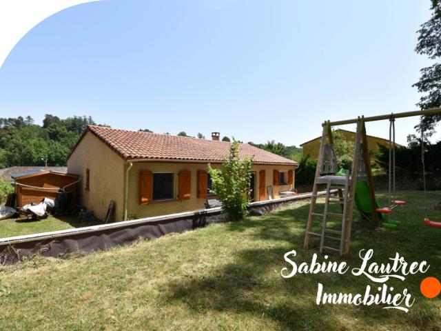 Maison plain pied de 97 m2 quartier Miquelou