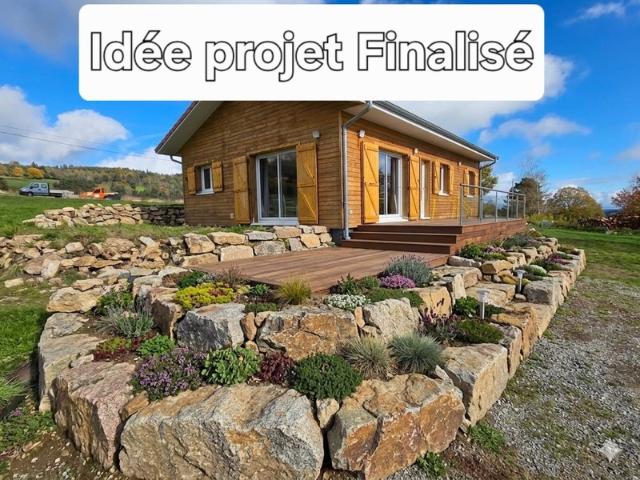 Maison PLAIN PIED de 97 m² avec 2942 m² de terrain, vue imprenable