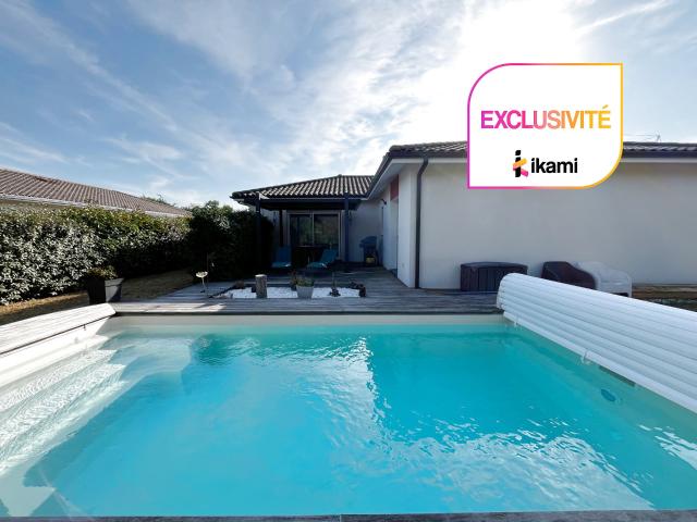 Maison plain pied de 2018, 106 m2, 3 chambres, garage et pis. 106m² Audenge