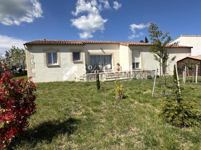 Maison plain pied de 2019, 3 chambres et garage