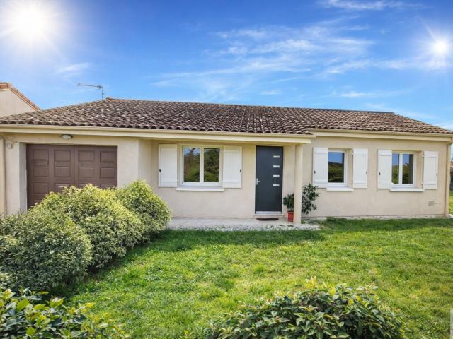 Maison plain pied impeccable 91 m2 La Force Aucun travaux
