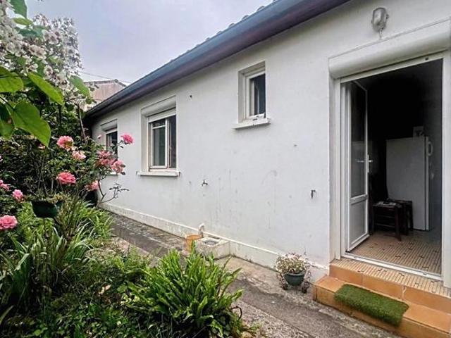 Maison plain pied + jardin + garage
