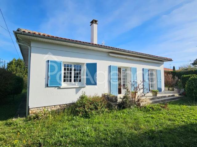 Maison plain pied Jardin et garage