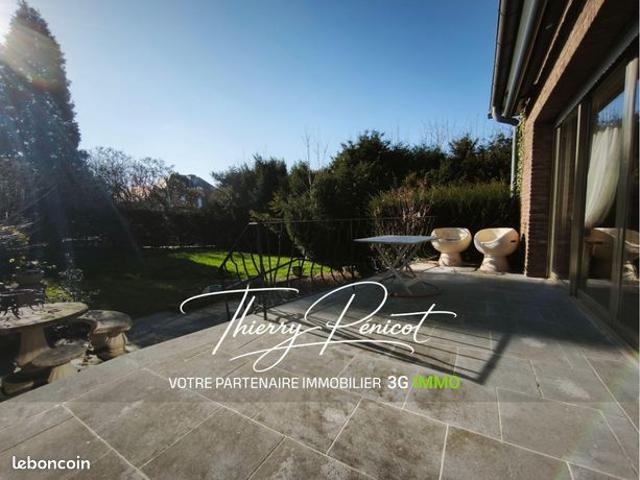 Maison plain pied lumineuse | Terrain clos 1000 m² | Hautmont centre