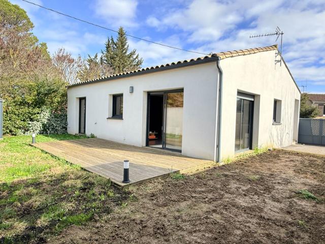 Maison plain pied récente