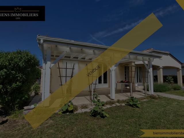 MAISON PLAIN PIED RIVE DROITE CENTRE VILLE BERGERAC