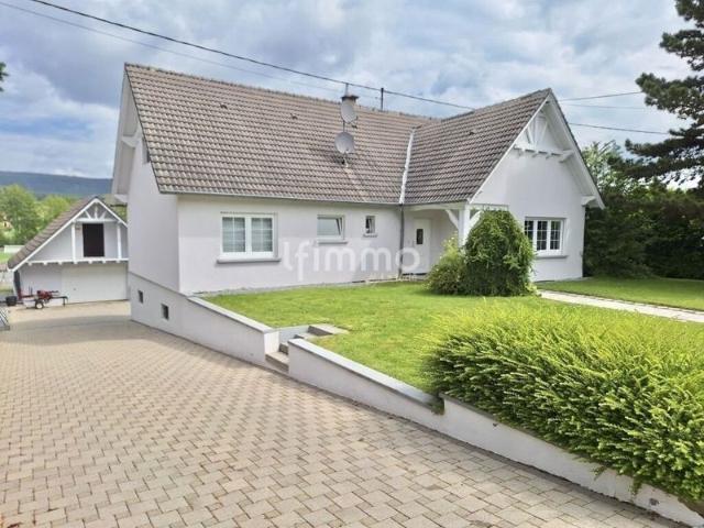 Maison plain pied sur terrain de 17 ares à Preuschdorf