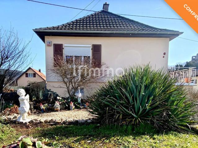 Maison plain pied surélevé dans secteur calme