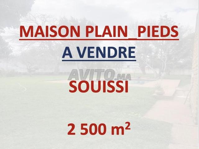 Maison plain pieds à Vendre Souissi