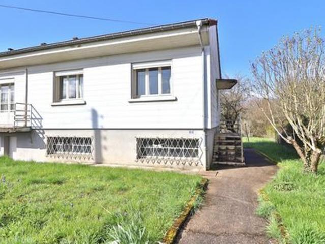Maison plain pieds avec sous sol complet